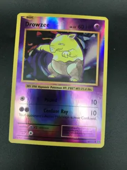 Drowzee 49/108 Reverse Holo Pokemon TCG XY Evolutions Card NM 2016 A - Image 1