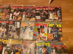 Sports Cards Magazine Lot 70 Issues Tuff Stuff Michael Jordan Lebron Vtg 90s - Image 3