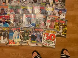 Sports Cards Magazine Lot 70 Issues Tuff Stuff Michael Jordan Lebron Vtg 90s - Image 5
