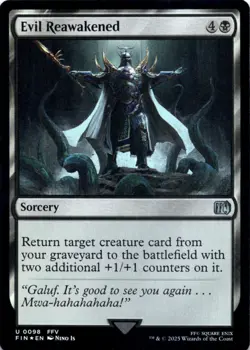 MTG Evil Reawakened Foil NM FINAL FANTASY Magic 98 - Image 1