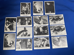 YOU’LL DIE LAUGHING Lot of 12 Topps 1973 vtg Horror Monster Movie Trading Cards - Image 1