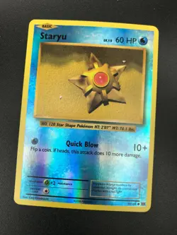 Staryu 30/108 Reverse Holo Pokemon TCG XY Evolutions Card NM 2016 A - Image 1