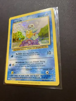 Squirtle 001/034 Trading Card Game Classic Holo Pokemon TCG NM - Image 4