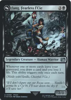 MTG Fang, Fearless l'Cie Foil NM FINAL FANTASY Magic 99 - Image 1