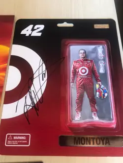 LOT of 3 Juan Pablo Montoya #42 AUTOGRAPHED SIGNED Target/Big Red Hero Cards N10 - Image 3