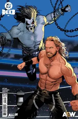 DC K.O. #1 COVER K DAN MORA HANGMAN ADAM PAGE AEW CAMEO CARD STOCK VARIANT 2025 - Image 1