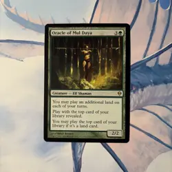Oracle of Mul Daya Zendikar MAGIC THE GATHERING RARE CARD MTG x1 - Image 1
