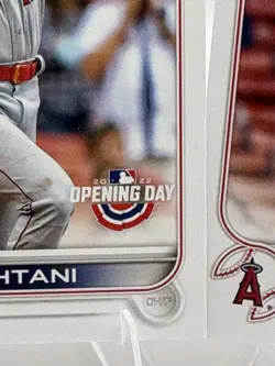 2022 Series 1 Opening Day Base #1 Shohei Ohtani LOS ANGELES ANGELS Card Lot (2) - Image 3