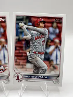 2022 Series 1 Opening Day Base #1 Shohei Ohtani LOS ANGELES ANGELS Card Lot (2) - Image 4