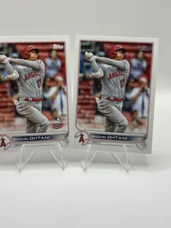 2022 Series 1 Opening Day Base #1 Shohei Ohtani LOS ANGELES ANGELS Card Lot (2) - Image 5