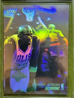 Michael Jordan HOLO GEM MINT 10 CARD JERSEY #23 BULLS 1991 Upper Deck HOLOGRAM - Image 3