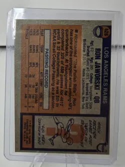 1976 Topps Ron Jaworski #426 RC Rookie Card Los Angeles Rams "Polish Rifle" - Image 2