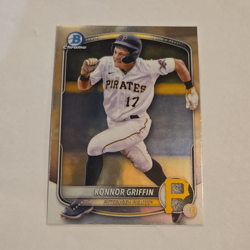 Bowman 2024 Chrome Prospects Konnor Griffin BCP-86 Pittsburgh Pirates Card - Image 1