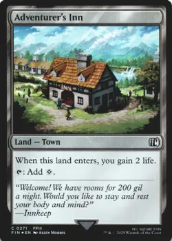 MTG Adventurer's Inn Foil NM FINAL FANTASY Magic 271 - Image 1