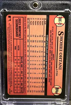 SHOHEI OHTANI RARE SILVER REFRACTOR INVESTMENT CARD SP LOS ANGELES ANGELS - Image 2