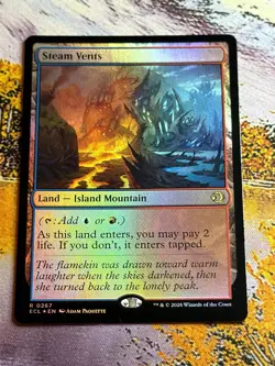 Steam Vents - MTG ECL Lorwyn Eclipsed - NM/MINT - Image 1