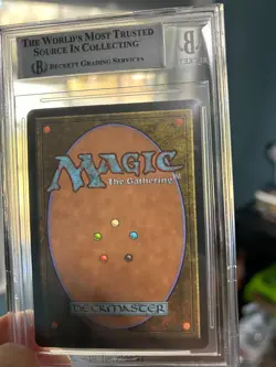 Magic The Gathering - Urza's Saga- Serra's Sanctum BGS 9 Quad++ Mint - Image 2