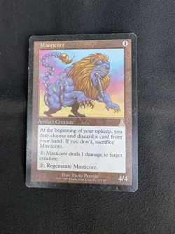 MTG Magic the Gathering - Urza's Destiny Masticore - MP - #134 FREE Shipping - Image 1