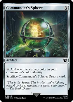 Commander's Sphere - Universes Beyond: Doctor Who (WHO) - Image 1