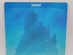 Island Full Art Unstable 213/216 NM John Avon MTG Basic Land Blue - Image 2