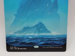 Island Full Art Unstable 213/216 NM John Avon MTG Basic Land Blue - Image 3