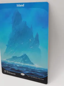 Island Full Art Unstable 213/216 NM John Avon MTG Basic Land Blue - Image 4