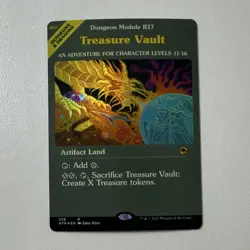 Wizards of the Coast Treasure Vault AFR Land Rare Foil 358 Erol Otus - Image 1