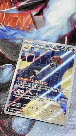 Team Rockets Orbeetle 198/182 - Pokemon TCG - Destined Rivals - PACK FRESH NM/M - Image 2