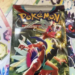 Pokemon Scarlet and Violet Base Set Booster Pack New Sealed - Image 3