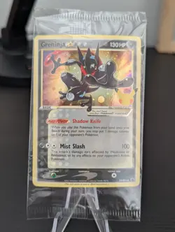 Pokemon TCG Greninja Gold Star SWSH144 25th Celebrations Promo SEALED - Image 1