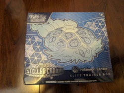 Pokemon TCG Stellar Crown Pokemon Center ETB - Slight Dent. See description/Pic - Image 1