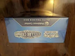 Pokemon TCG Stellar Crown Pokemon Center ETB - Slight Dent. See description/Pic - Image 2