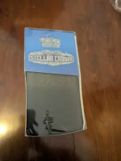 Pokemon TCG Stellar Crown Pokemon Center ETB - Slight Dent. See description/Pic - Image 3