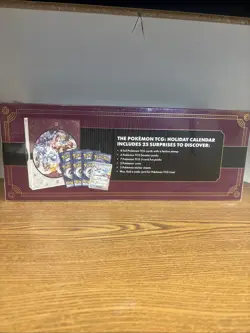 Pokemon TCG: 2025 Holiday Calendar Factory Sealed Box - Image 2