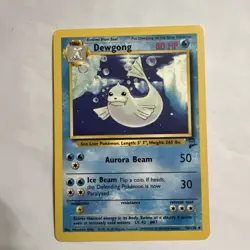 BASE SET 2 - LP - DEWGONG 36/130 Pokemon VIntage WOTC English - Image 1