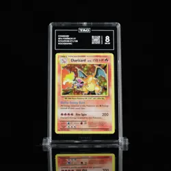 2016 Pokemon XY Evolutions Charizard Holo #11/108 – TAG 8 NM-MT – Graded - Image 1