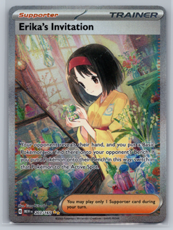 Erika's Invitation - 203/165 - 151 Special Illustration Rare - NM - Pokemon - Image 1