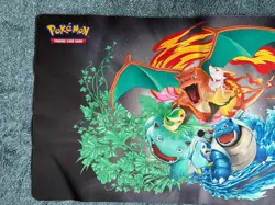 Pokemon TCG Standard Playmat Charizard Venusaur Blastoise Snivy Piplup - Image 2