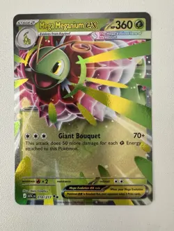 Pokemon TCG | Mega Meganium EX | Ascended Heros #10/217 | NM Condition | US Ship - Image 1