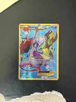 Pokemon TCG - Mewtwo EX - 163/162 - Full Art Secret Rare - Breakthrough - NM - Image 1