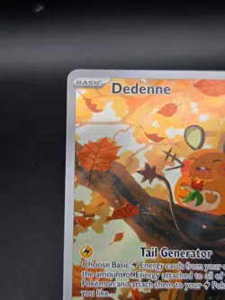 Pokemon TCG Dedenne 093/088 Illustration Rare Holo Perfect Order Near Mint - Image 3