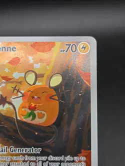 Pokemon TCG Dedenne 093/088 Illustration Rare Holo Perfect Order Near Mint - Image 4