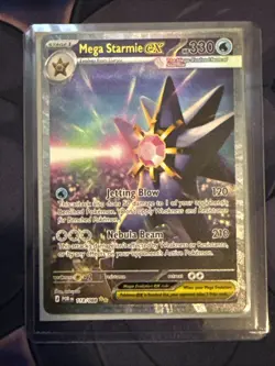 Pokemon Mega Starmie ex Special Illustration Rare Perfect Order 118/088 - Image 1