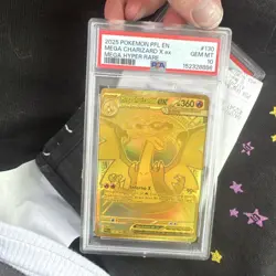 Pokemon Mega Charizard X Ex Mega Hyper Rare Holo PSA 10 Phantasmal Flames - Image 1