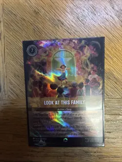 Disney Lorcana TCG Look at This Family - Enchanted - Image 1
