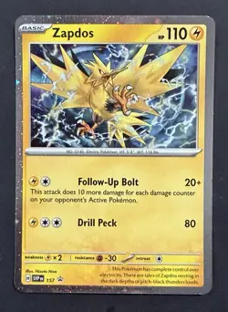 Zapdos 157 Promo SVP Scarlet & Violet Promo Card Pokemon TCG NM - Image 1