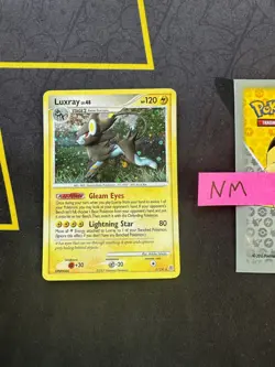 Pokemon Card Luxray Diamond & Pearl Base Holo Pearl 7/130 221 💎NM💎 - Image 1