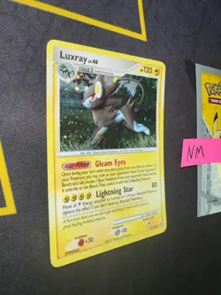 Pokemon Card Luxray Diamond & Pearl Base Holo Pearl 7/130 221 💎NM💎 - Image 2