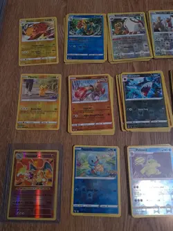 10 Assorted Pokemon Reverse Holo Cards From Random Packs and 1 Holo Bonus! - Image 2