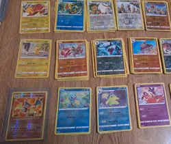 10 Assorted Pokemon Reverse Holo Cards From Random Packs and 1 Holo Bonus! - Image 3